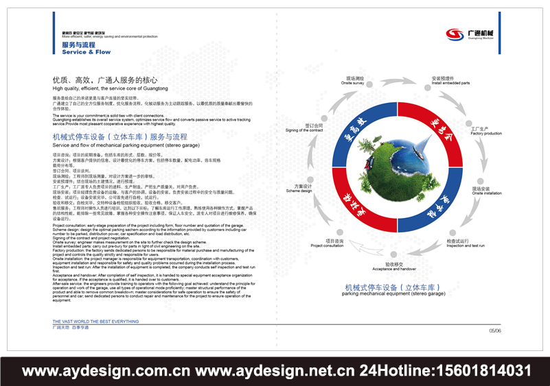 立体车库画册设计-机械式停车设备宣传册设计-智能停车设备品牌样本策划设计